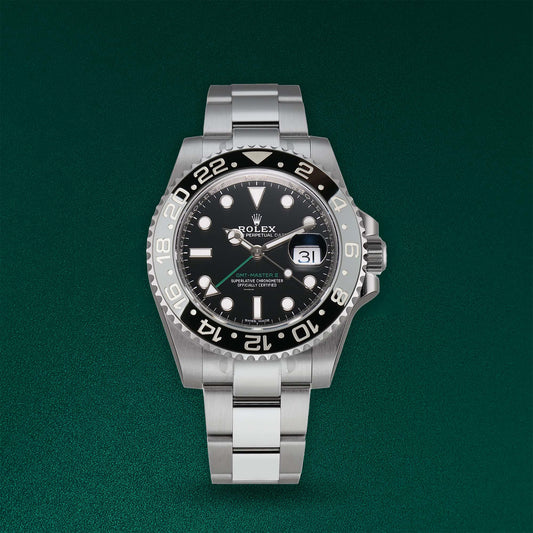 Rolex GMT-Master II Steel 40mm Black Dial Ceramic Bezel Oyster Bracelet