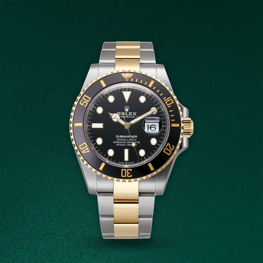 Rolex Rolex Submariner Date Steel & Yellow Gold 41mm Black Dial Ceramic Bezel Oyster Bracelet