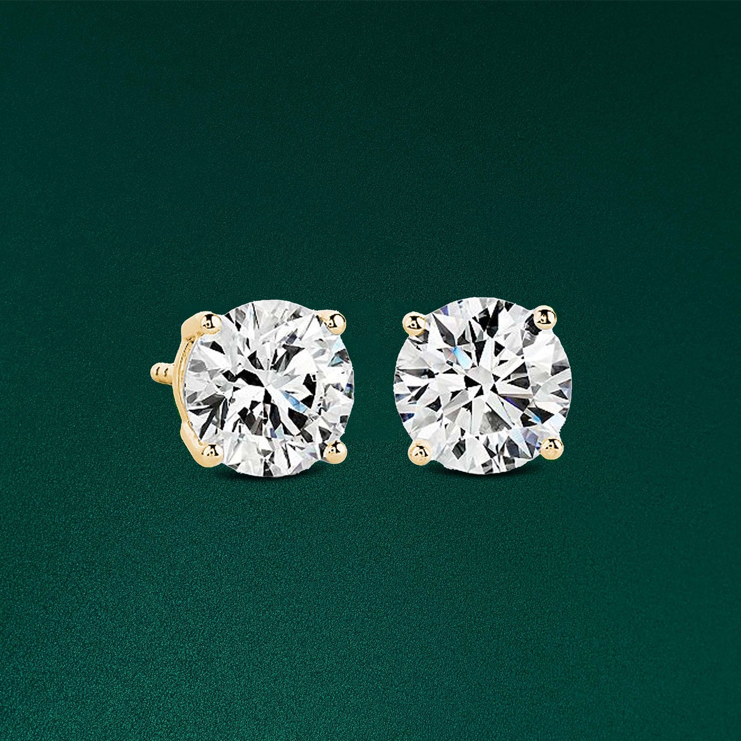 Diamond Stud Earrings